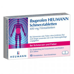 Produktbild von IBUPROFEN Heumann Schmerztabletten 400 mg
