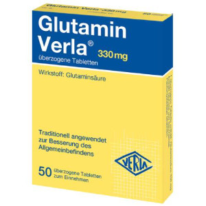 Produktbild von GLUTAMIN VERLA &uuml;berzogene Tabletten
