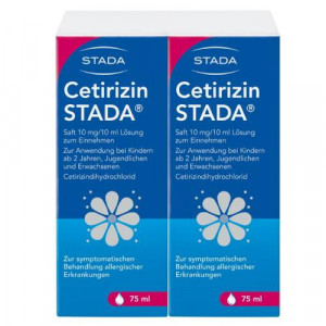 Produktbild von CETIRIZIN STADA Saft 10 mg/10 ml