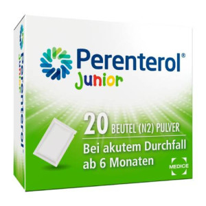 Produktbild von PERENTEROL Junior 250 mg Pulver Btl.