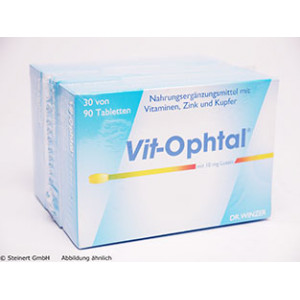 Produktbild von VIT OPHTAL mit 10 mg Lutein Tabletten