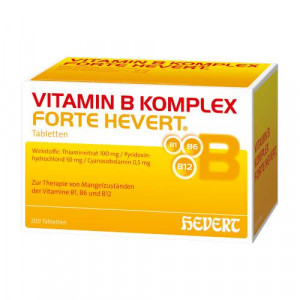 Produktbild von VITAMIN B KOMPLEX forte Hevert Tabletten