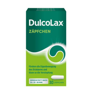 Produktbild von DULCOLAX 10 mg Z&auml;pfchen