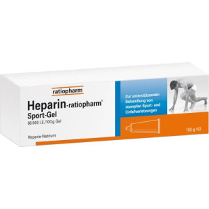 Produktbild von HEPARIN-RATIOPHARM Sport Gel