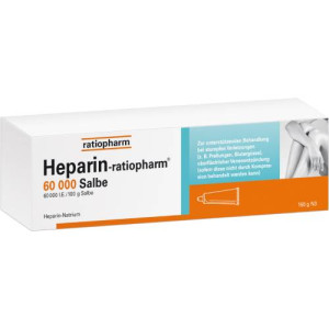Produktbild von HEPARIN-RATIOPHARM 60.000 Salbe
