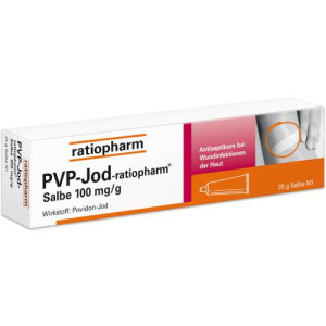Produktbild von PVP-JOD-ratiopharm Salbe