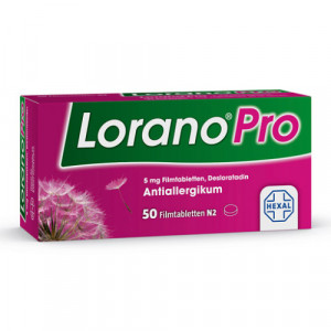 Produktbild von LORANOPRO 5 mg Filmtabletten