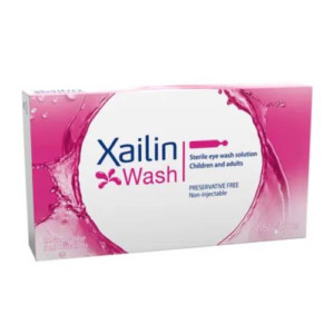 Produktbild von XAILIN Wash Augensp&uuml;ll&ouml;sung in Einzeldosen