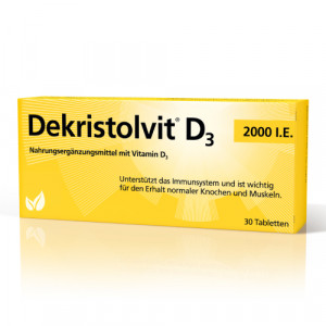 Produktbild von DEKRISTOLVIT D3 2000 I.E. Tabletten
