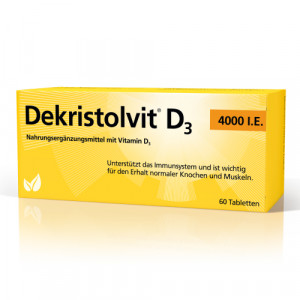 Produktbild von DEKRISTOLVIT D3 4000 I.E. Tabletten