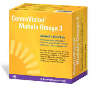 Produktbild von CENTROVISION Makula Omega-3 Kapseln