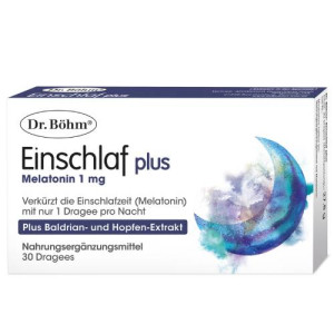 Produktbild von DR.B&Ouml;HM Einschlaf plus Dragees