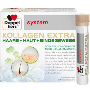 Produktbild von DOPPELHERZ Kollagen Extra system Trinkampullen